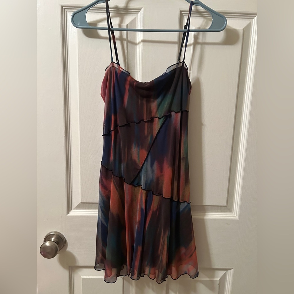 Urban Outfitters Multicolor Spaghetti Strap Dress